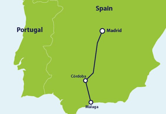 How to Get From Madrid to M laga by Train Eurail